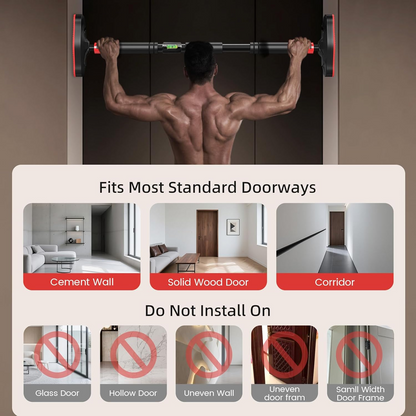 Home Indoor Steel Pull-Up Bar