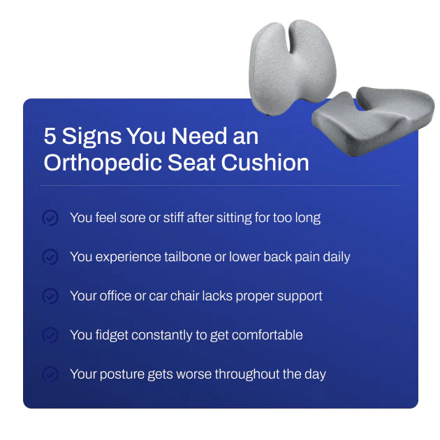 UpRise™ Orthopedic Seat Cushion
