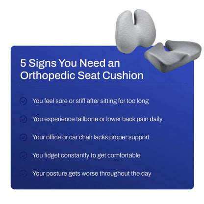 UpRise™ Orthopedic Seat Cushion